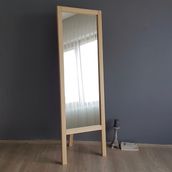 Neostill A41 55x170 cm Ahşap Ayaklı Boy Ayna