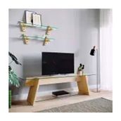 Neostill TV204 Masif Wood'n Glass Tv Sehpası