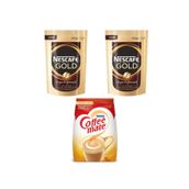 Nescafe 2'li 200 gr Gold + Nestle 500 gr Coffee Mate