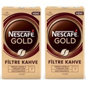 Nescafe Gold 250 gr 2 Adet Filtre Kahve Menşei: Türkiye Zengin Aroma ve Yumuşak İçim