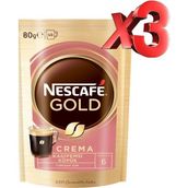 Nescafe Gold Crema 3lü Set Yeni Özel Seri - 80 gr