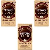 Nescafe Gold Filtre Kahve 250 gr 3'lü - 750 gr