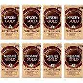 Nescafe Gold Filtre Kahve 250 gr x 8 - 2 kg - Standart Filtre