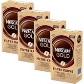 Nescafe Gold Filtre Kahve 500 gr x 4'lü Paket - Cafe Crema