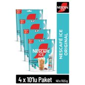 NESCAFE ICE Original Çözünebilir Kahve 10,5g 10'lu Paket 10X4