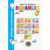 Neşeli ve Eğlenceli Rakamlar Yaz Boya - Karatay