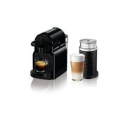 Nespresso Inissia D40 Siyah Kapsül Kahve Makinesi + Nespresso Aeroccino 3 Süt Köpürtücü
