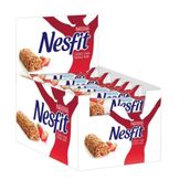 Nestle Nesfit 16x23.5 gr Çilekli Tam Tahıllı Bar