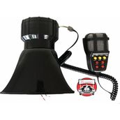 Net Oto Market 7 Sesli Mikrofonlu Megafon Siren 100 Watt Yüksek Sesli 12 Volt Kolay Bağlantı