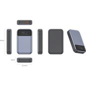 Nettech NT-PW36 PD 30W + 33W 15W 10000 mAh Gri Taşınabilir Powerbank