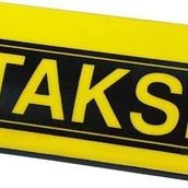 Nettedarikçisi Mıknatıslı Sarı Taksi Levhası