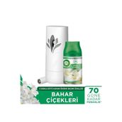 new and single Air ODA PARFÜMÜ OTOMATİK SPREY KOKU MAKİNESİ VE YEDEK SPREY BAHAR ÇİÇEĞİ