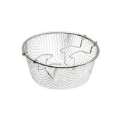 New and Single Krom Paslanmaz Cips Kızartma Teli Hareketli 22 cm