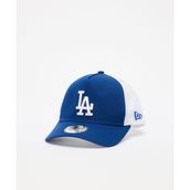New Era 11405497-001 Turuncu Los Angeles Dodgers Clean A-Frame Trucker 9Forty Unisex Şapka