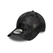 New Era 60758986-001 New York Yankees Camo Flawless Pin 9Forty Siyah Unisex Şapka