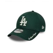 New Era 60758994-001 Los Angeles Dodgers Visor Script 9Forty Yeşil Unisex Şapka