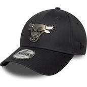 New Era 9forty Chicago Bulls Metallic Koyu Gri Erkek Şapka - Standart