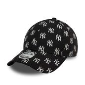 New Era 9Forty Kadın Şapkası - Metalik New York Yankees Siyah
