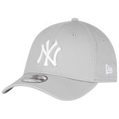 New Era Erkek Beyzbol Şapkası M/LB Basic NY Yankees 39Thirty Stretch Back, Gri/Beyaz, M/L, 10298279