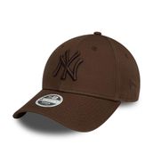 New Era New York Yankees MLB League Essential Tonal Kahverengi 9Forty Ayarlanabilir Kadın Şapkası - Tek Beden, New York Yankees #34842, Tek Beden