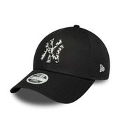 New Era WMNS HAYVAN INFILL 9FORTY NEYYAN BLKDOC Bayan Şapka, SİYAH, OSFM