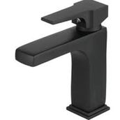 Newarc Aqua Siyah Lavabo Bataryası