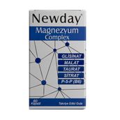 Newday Magnezyum Complex P5P 60 Kapsül