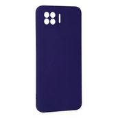 Newface Oppo A73 Nano İçi Kadife Silikon Mor Cep Telefonu Kılıfı