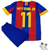 Neymar Jr Nostalji Bordo Barcelona 2011 London Şampiyonlar Ligi Finali 3'lü Çoçuk Futbol Forma Seti