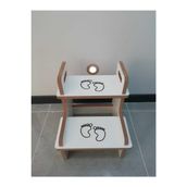 Nifi Art Mdf Basamak Tabure Çocuk Bebek Banyo Wc Lavabo Merdiven Yükseltici