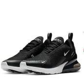 Nike AH6789-001 Air Max 270 Siyah - Beyaz Kadın Spor Ayakkabı