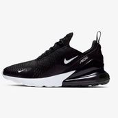 Nike Air Max 270 Beyaz Siyah Erkek Spor Ayakkabı