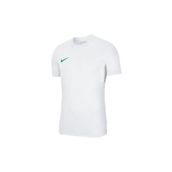 Nike BV6708-101 M Nk Df Park VII Jsy Ss Erkek Beyaz Futbol Tişört
