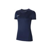 Nike BV6728-410 Dry Park VII Mavi Kadın T-Shirt