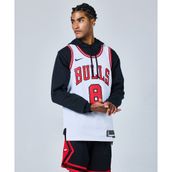 Nike DN2072-100 Beyaz Chicago Bulls Association Edition Dri-FIT NBA Swingman Jersey Erkek Forma