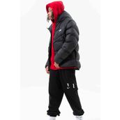 Nike DR9605-010 Sportswear Storm-Fit Windrunner Siyah Erkek Kaz Tüyü Mont