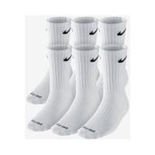 Nike Dri-Fit Cushioned Crew Orta Boy Erkek Çorap beyaz SX4446 - 1BW-Beyaz - M