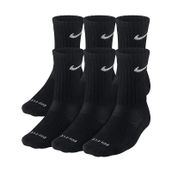 Nike Dri-fit Cushioned Crew Orta Boy Erkek Çorap Siyah Sx4446-101