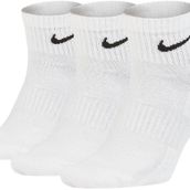 Nike Everyday Cushion Ankle Erkek Beyaz Günlük Çorap SX7667-100 MEDIUM