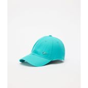 Nike FB5372-345 Dri-FIT Club Unstructured Metal Swoosh Cap Mavi Unisex Şapka