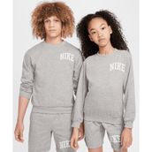 Nike HJ3144-063 Gri Sportswear Club French Terry Crew-Neck Çocuk Sweatshirt