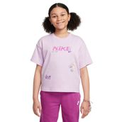 Nike HQ2334-537 Mor Sportswear Günlük Stil Çocuk T-Shirt