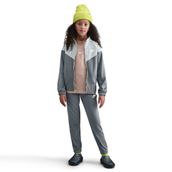 Nike HQ9315-084 Gri Sportswear Dri-Fit Tracksuit Full-Zip Günlük Stil Çocuk Eşofman Takımı