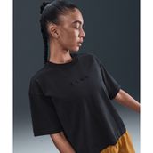 Nike HV4955-010 Siyah Sportswear Boxy Short-Sleeve Kadın T-Shirt