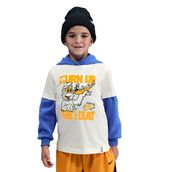 Nike HV5202-133 Bej Sportswear Turn Up Çocuk Günlük Stil T-Shirt