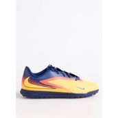 Nike II8285-800 Turuncu Lacivert Jr Phantom 6 Low Club TF Erling Haaland Çocuk Halı Saha Kramponu