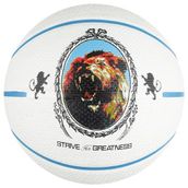 Nike N1004372-086 Beyaz Lebron Playground 2.0 Kauçuk No:7 Basketbol Topu