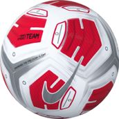 Nike Strk Team 290G - Fa24 futbol topu, beyaz/parlak kızıl/gümüş, 5