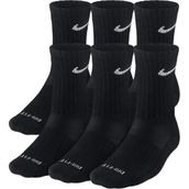 Nike SX4446-001 Dri-Fit Cushioned Crew Orta Boy Siyah-Beyaz Erkek Çorap