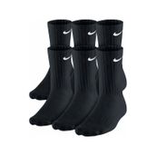 Nike SX5171010 Siyah 6'lı Futbol Çorap Seti